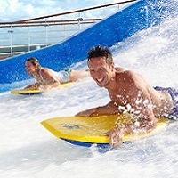 Spectrum of the Seas - FlowRider simulátory surfu